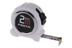 (obrázek pro) Metr svinovací FESTA 2mx16mm BÍLÝ