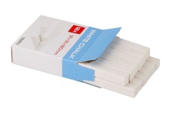 (obrázek pro) Křída bílá 12x12x80mm, sada 12ks