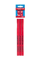 (obrázek pro) Tužka tesařská FESTA 180mm HB sada 3ks