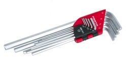 (obrázek pro) Sada L klíčů inbus FESTA CrV prodloužené 1.5-10mm 9ks