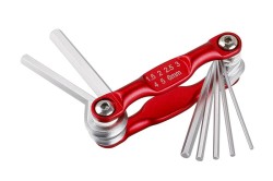 (obrázek pro) Sada L klíčů inbus FESTA CrV 1,5-6mm zavírací