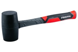 (obrázek pro) Palice gumová FESTA 65mm 34cm násada FIBERGLASS