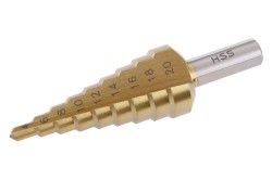 (obrázek pro) Vrták stupňový FESTA HSS TiN 4-20mm 9 stupňů