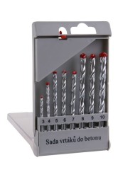 (obrázek pro) Sada vidiových vrtáků 8ks 3-10mm,PVC