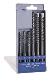 (obrázek pro) Sada vidiových vrtáků SDS+ 6ks 5-12mm