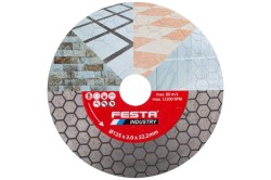 (obrázek pro) Kotouč diamantový FESTA INDUSTRY řezný 125x2.0x22.2mm