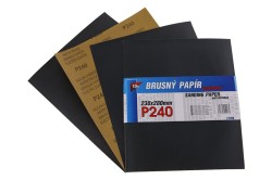 (obrázek pro) Papír brusný 230x280mm P240 10ks Waterproof