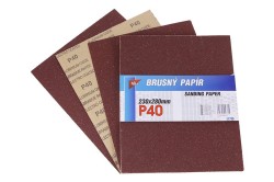 (obrázek pro) Papír brusný 230x280mm P40 10ks