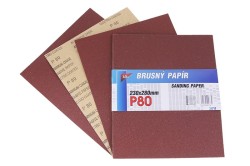 (obrázek pro) Papír brusný 230x280mm P80 10ks