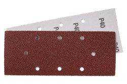 (obrázek pro) Papír brusný 93x230mm P40 8otvorů 5ks