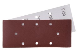 (obrázek pro) Papír brusný 93x230mm P120 8otvorů 5ks
