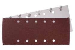 (obrázek pro) Papír brusný 115x280mm P60 10otvorů 5ks