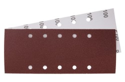 (obrázek pro) Papír brusný 115x280mm P100 10otvorů 5ks