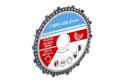 (obrázek pro) Kotouč řezný řetězový 125x22.2mm
