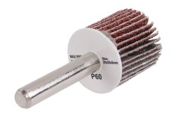 (obrázek pro) Kotouč lamelový brusný 20x20x6mm P60 stopka