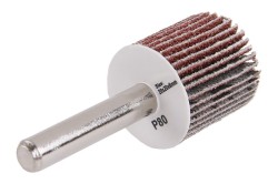 (obrázek pro) Kotouč lamelový brusný 20x20x6mm P80 stopka