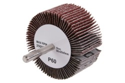 (obrázek pro) Kotouč lamelový brusný 60x30x6mm P60 stopka