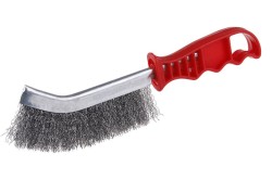(obrázek pro) Kartáč ruční ocelový vlnitý 270mm plastová rukojeť