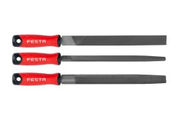 (obrázek pro) Sada pilníků FESTA 3ks 250mm/hrubost 2