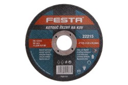 (obrázek pro) Kotouč řezný FESTA na kov 115x2.0x22.2mm