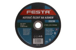 (obrázek pro) Kotouč řezný FESTA na kámen 180x2.5x22.2mm