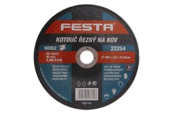 (obrázek pro) Kotouč řezný FESTA na kov 180x1.6x22.2mm