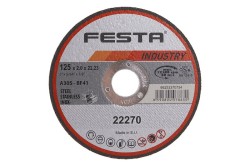 (obrázek pro) Kotouč řezný FESTA INDUSTRY na kov 125x2x22.2mm
