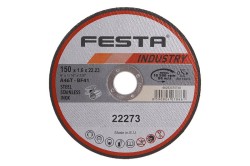 (obrázek pro) Kotouč řezný FESTA INDUSTRY na kov 150x1.6x22.2mm