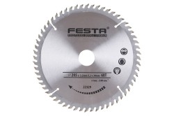 (obrázek pro) Kotouč pilový FESTA SK 205/3.2/30mm 60T
