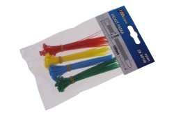 (obrázek pro) Pásky vázací 100x2.5mm 100ks barevné