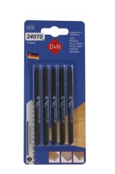 (obrázek pro) Plátky do přímočaré pily HCS 75/1.3mm 5ks 32340