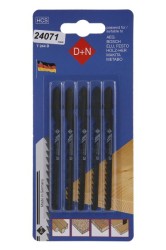 (obrázek pro) Plátky do přímočaré pily HCS 75/1.3mm 5ks 32440
