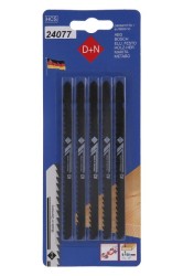 (obrázek pro) Plátky do přímočaré pily HCS 120/1.3mm 5ks 33040