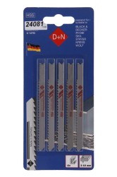 (obrázek pro) Plátky do přímočaré pily HSS B&D 75/1mm 5ks 11030