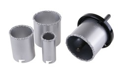 (obrázek pro) Sada karbidových vykružovacích korunek FESTA 33-73mm