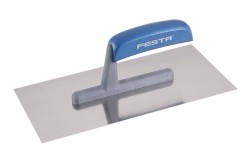 (obrázek pro) Hladítko FESTA nerez dřevěná rukojeť 280x130mm rovné