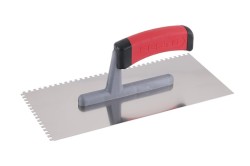 (obrázek pro) Hladítko FESTA nerez gumová rukojeť 280x130mm zub e4