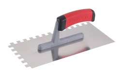 (obrázek pro) Hladítko FESTA nerez gumová rukojeť 280x130mm zub e10