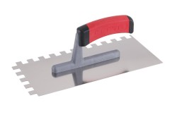 (obrázek pro) Hladítko FESTA nerez gumová rukojeť 280x130mm zub e12