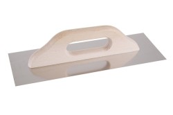(obrázek pro) Hladítko FESTA nerez dřevěná rukojeť 360x130mm rovné