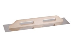 (obrázek pro) Hladítko FESTA nerez dřevěná rukojeť 680x130mm rovné