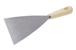 (obrázek pro) Špachtle ocel dřevěná ručka 125mm