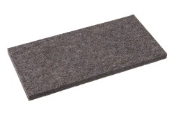 (obrázek pro) Plst černá náhradní 250x130x10mm
