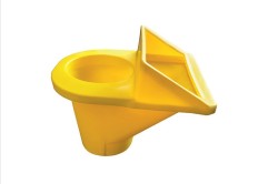 (obrázek pro) Násypka pro shozy stavební suti HDPE