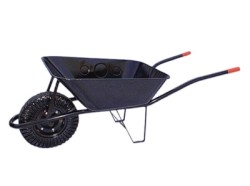 (obrázek pro) Kolečko stavební korba 60l samonosné kolo 38cm