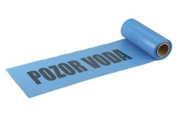 (obrázek pro) Fólie výstražná - voda 22cmx20mx0,07mm