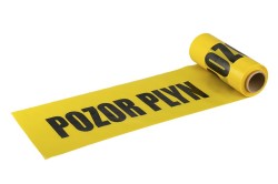 (obrázek pro) Fólie výstražná - plyn 22cmx20mx0,07mm