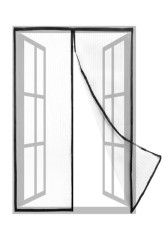 (obrázek pro) Dveřní závěs proti hmyzu magnetický 220x100cm, antracit
