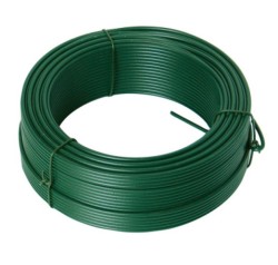 (obrázek pro) Napínací drát 3.4mmx26M zelený PVC