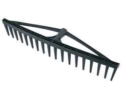 (obrázek pro) Hrábě plastové na seno 58cm 18z
